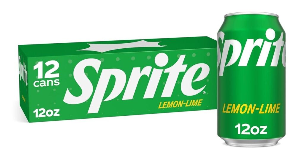 1. A 12 oz Soda Can