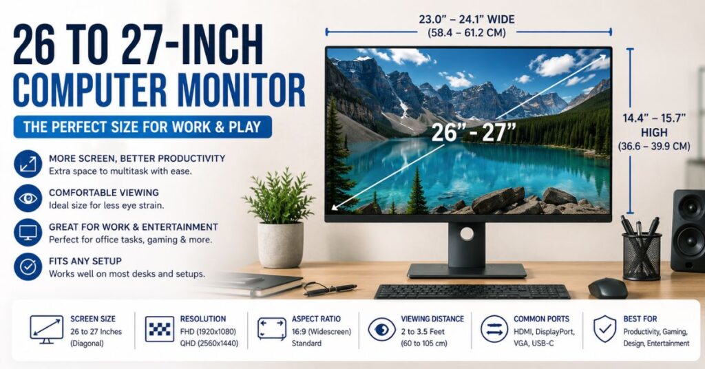 26 to 27-Inch Computer Monitor