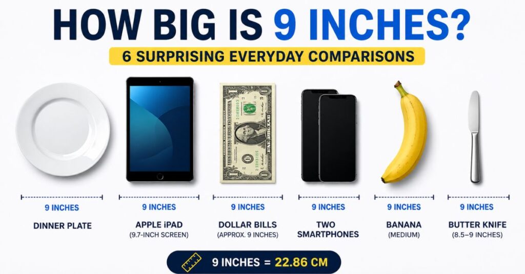 9 Inches