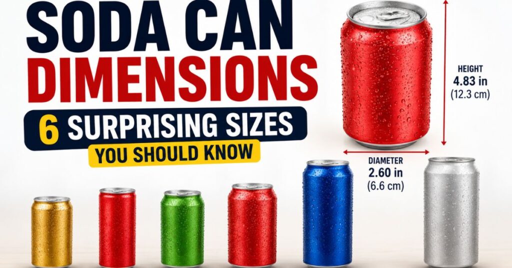 Soda Can Dimensions