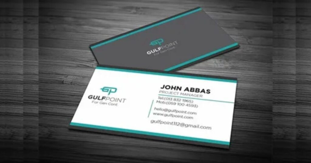 A US Business Card