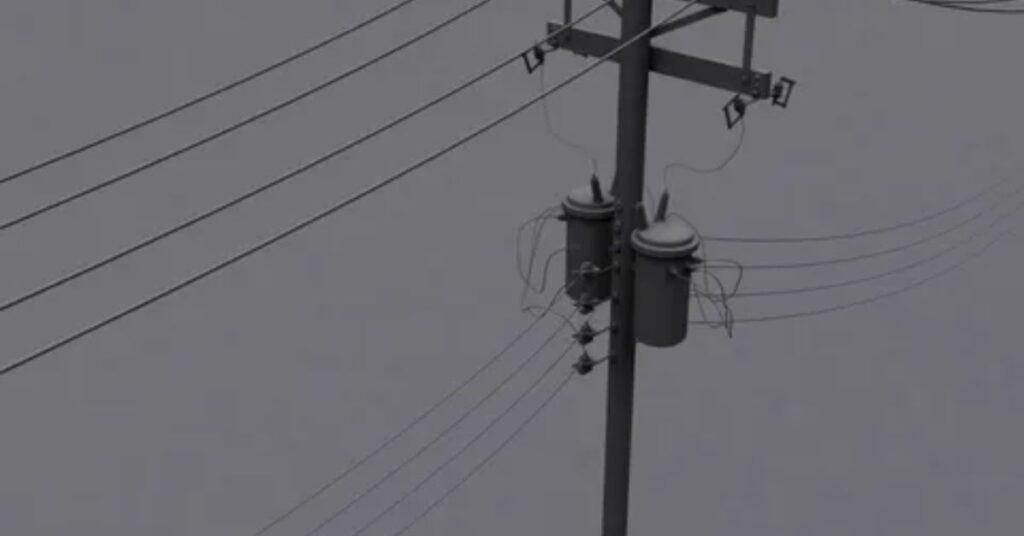 A Utility or Telephone Pole