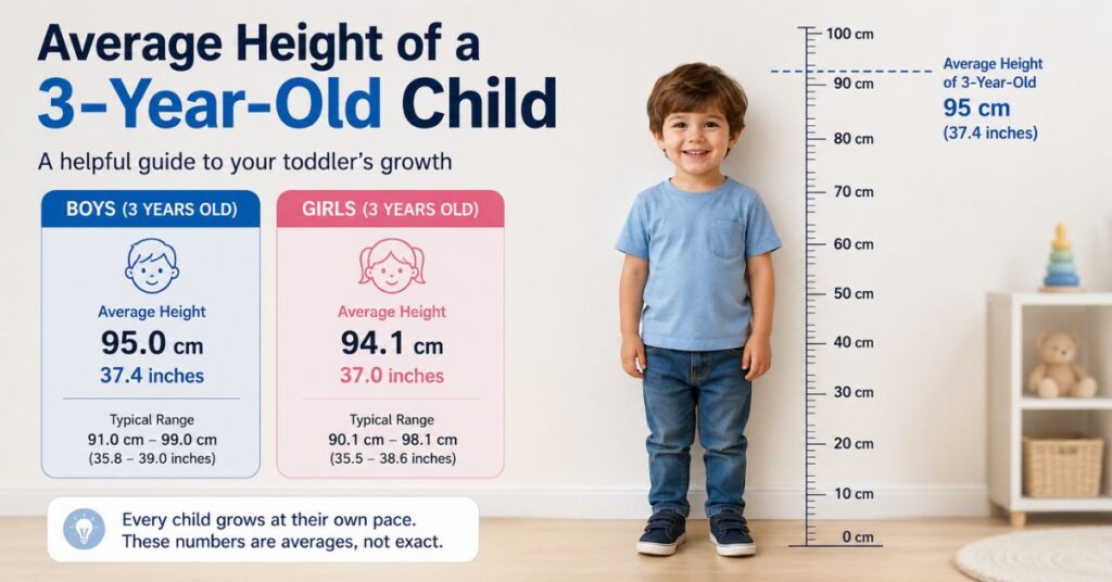 3 Feet Example 6 Surprising Everyday Comparisons 3 Average Height of a 3-Year-Old Child