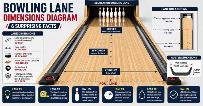 Bowling Lane Dimensions