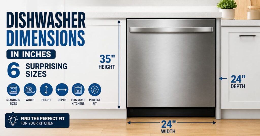 Dishwasher Dimensions