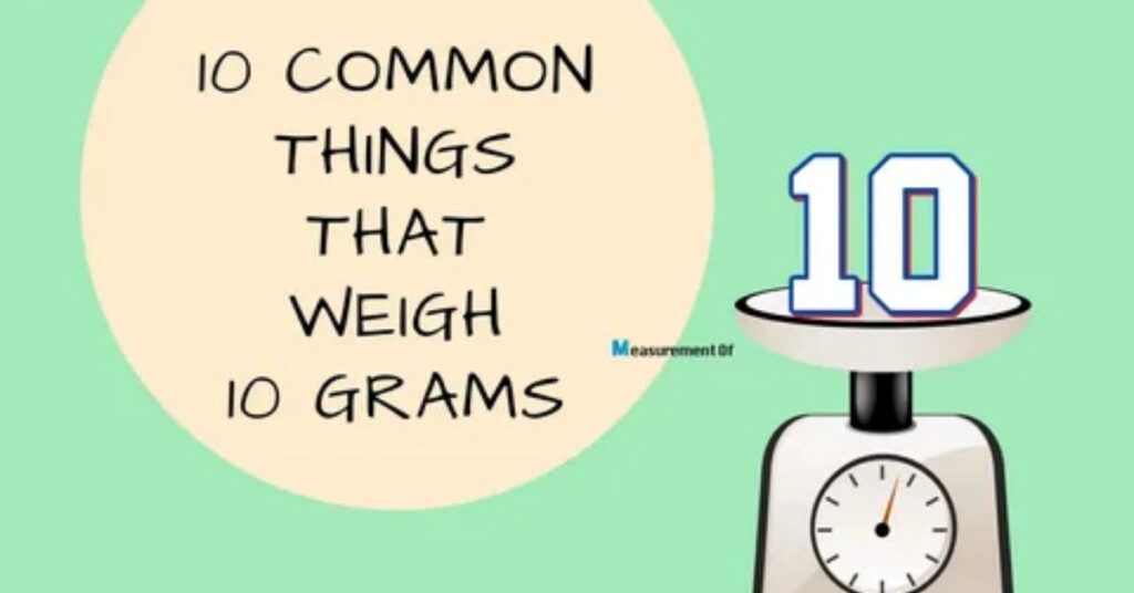 How 100 Grams Compares to Other Common Weights