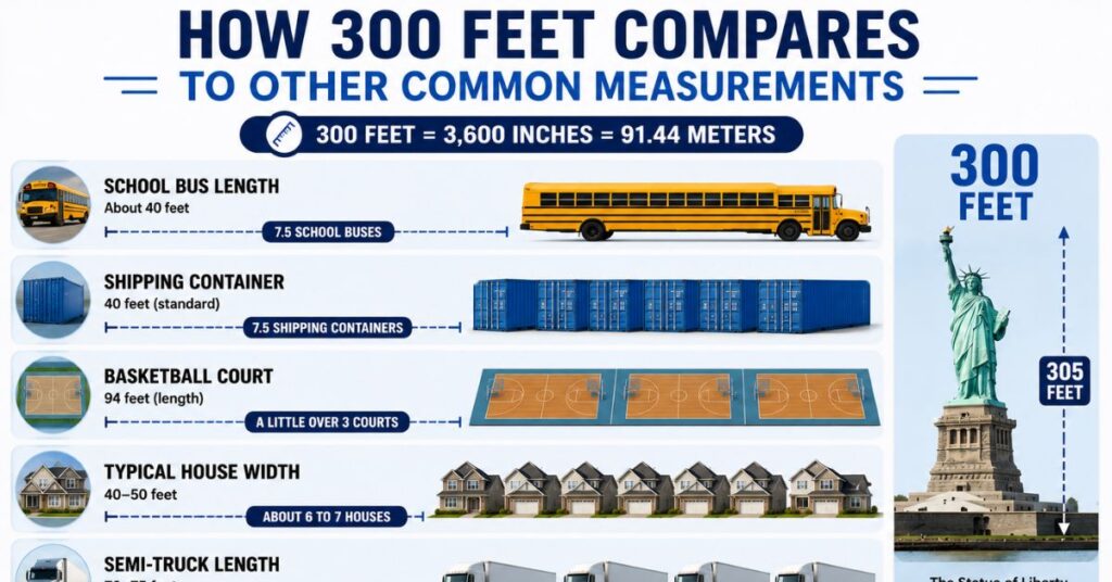 How 300 Feet Compares to Other Common Measurements