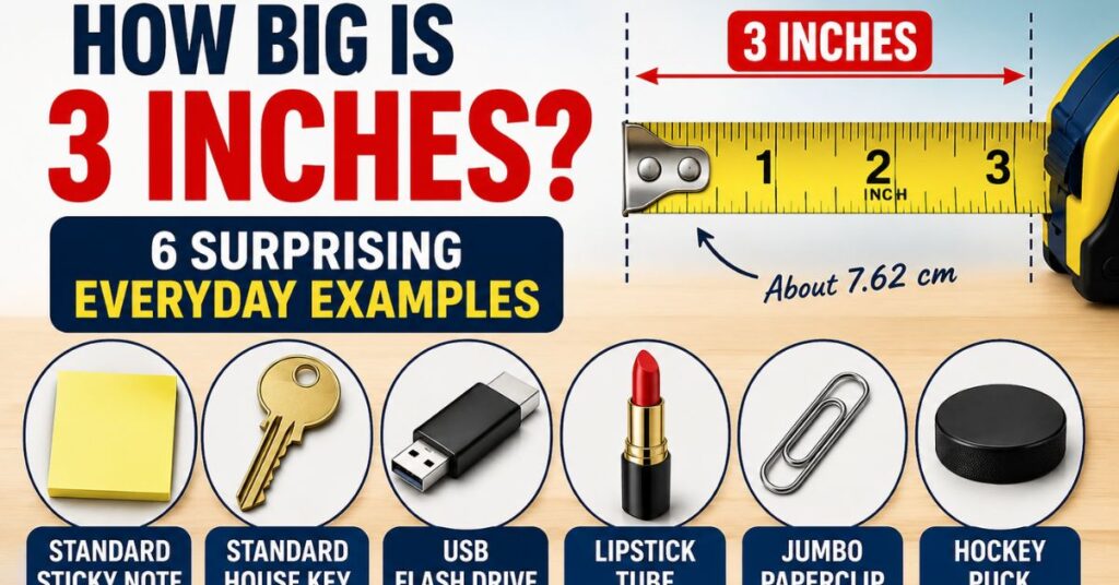 How Big Is 3 Inches