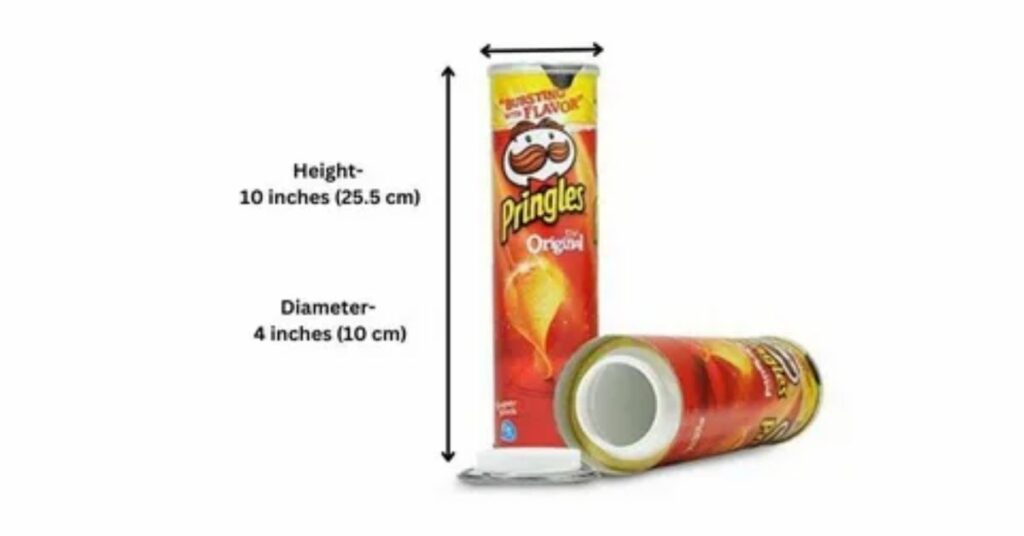 How Big Is a Pringles Can? 6 Surprising Comparisons 2 How Big Is a Pringles Can, Exactly?