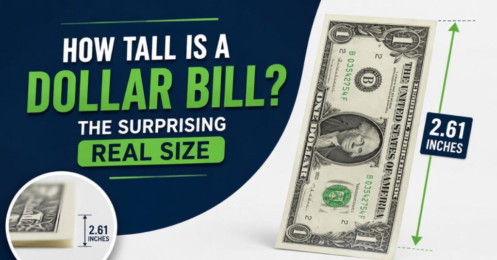 How Tall Is a Dollar Bill