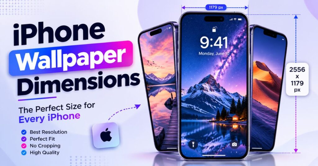 iPhone Wallpaper Dimensions