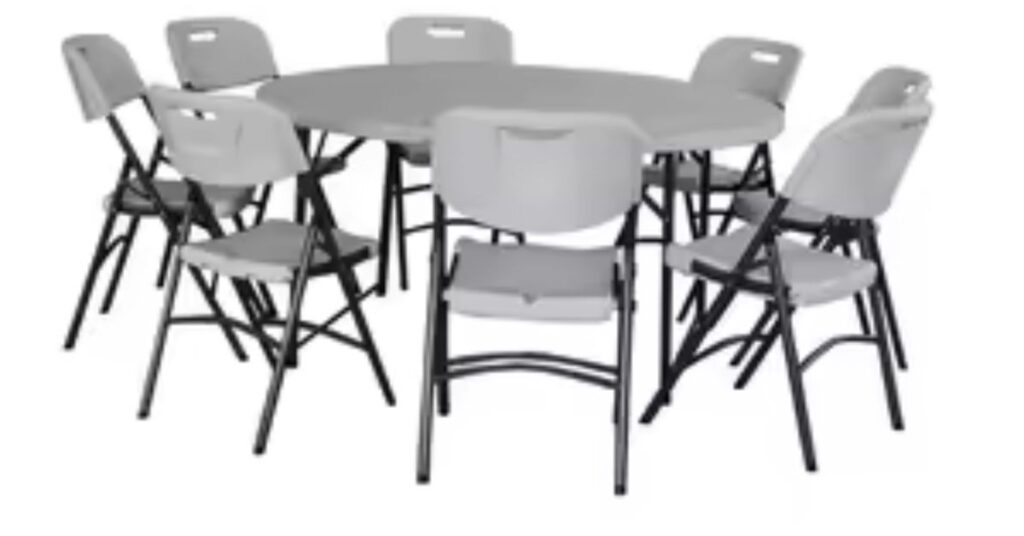 How Big Is 100 Inches? The Surprising Truth 6 Round Banquet Table for Eight Guests