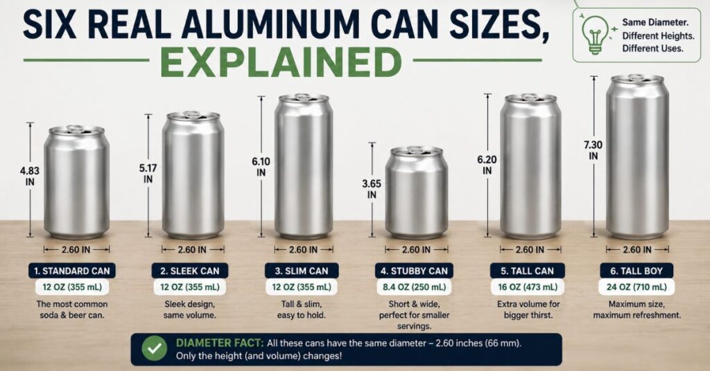 Aluminum Can Diameter 6 Surprising Sizes You're Guessing Wrong 2 Six Real Aluminum Can Sizes, Explained