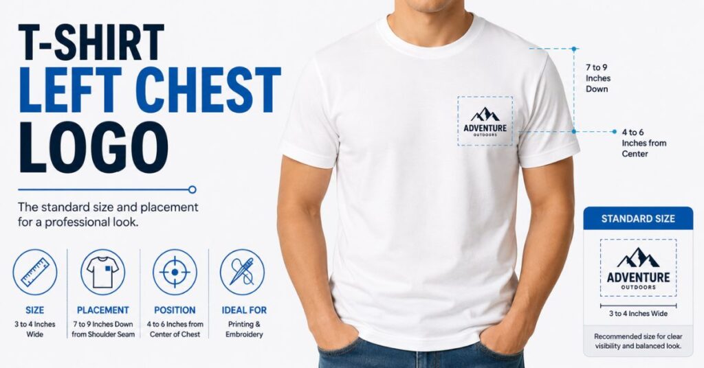 T-Shirt Left Chest Logo