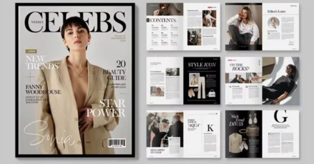 Tabloid Fashion Magazine