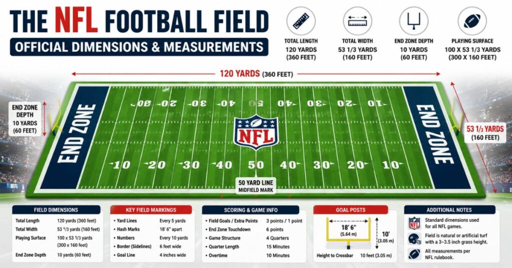 The NFL Football Field