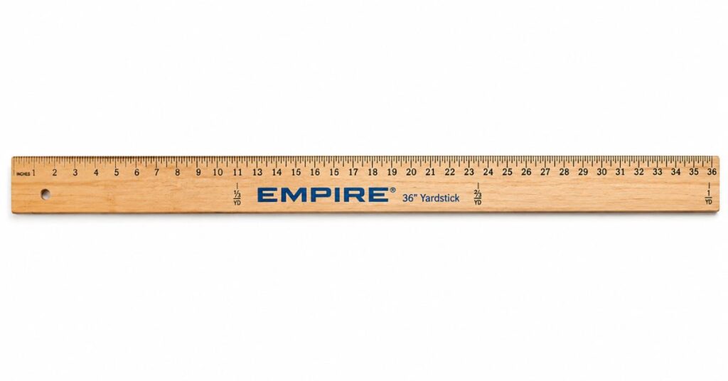 3 Feet Example 6 Surprising Everyday Comparisons 2 The Yardstick