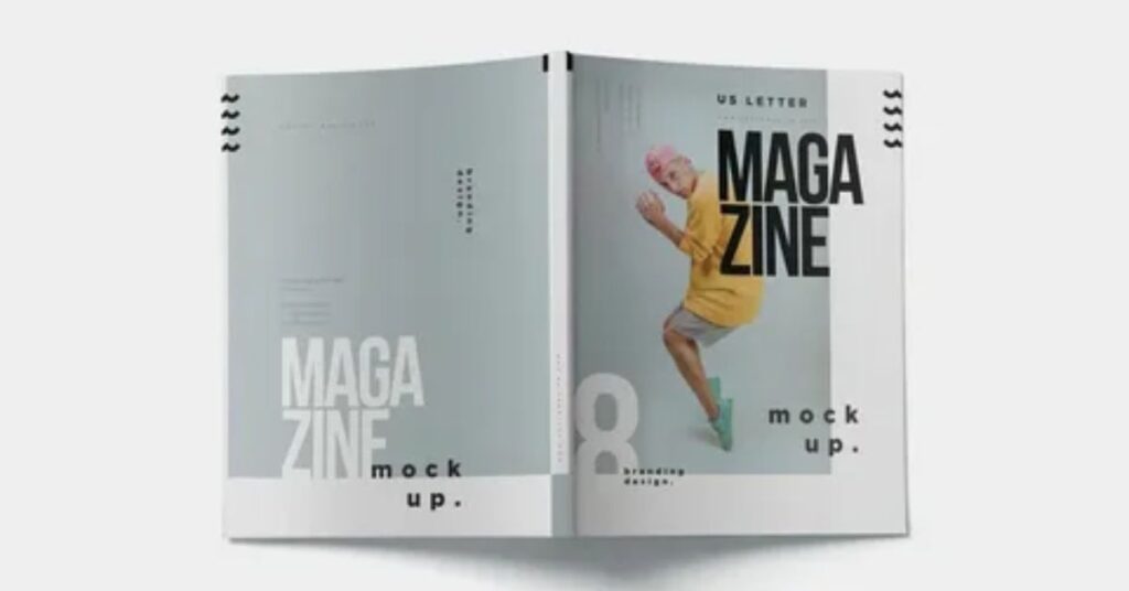 US Letter-Size Magazine