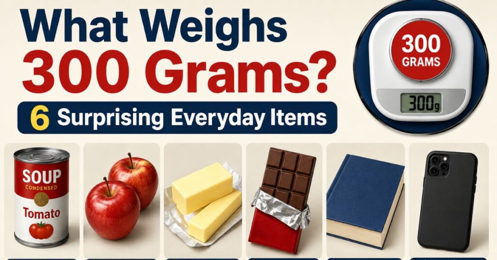 What Weighs 300 Grams
