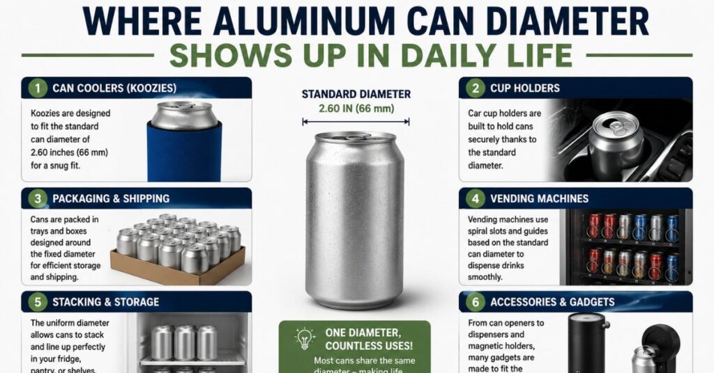Aluminum Can Diameter 6 Surprising Sizes You're Guessing Wrong 3 Where Aluminum Can Diameter Shows Up in Daily Life