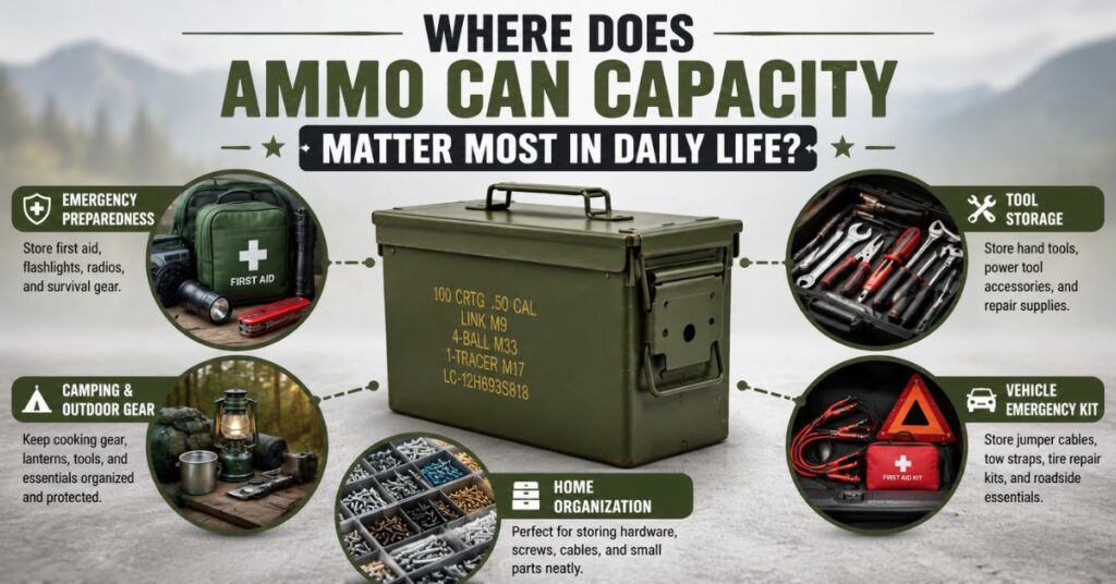 Where Does Ammo Can Capacity Matter Most in Daily Life?