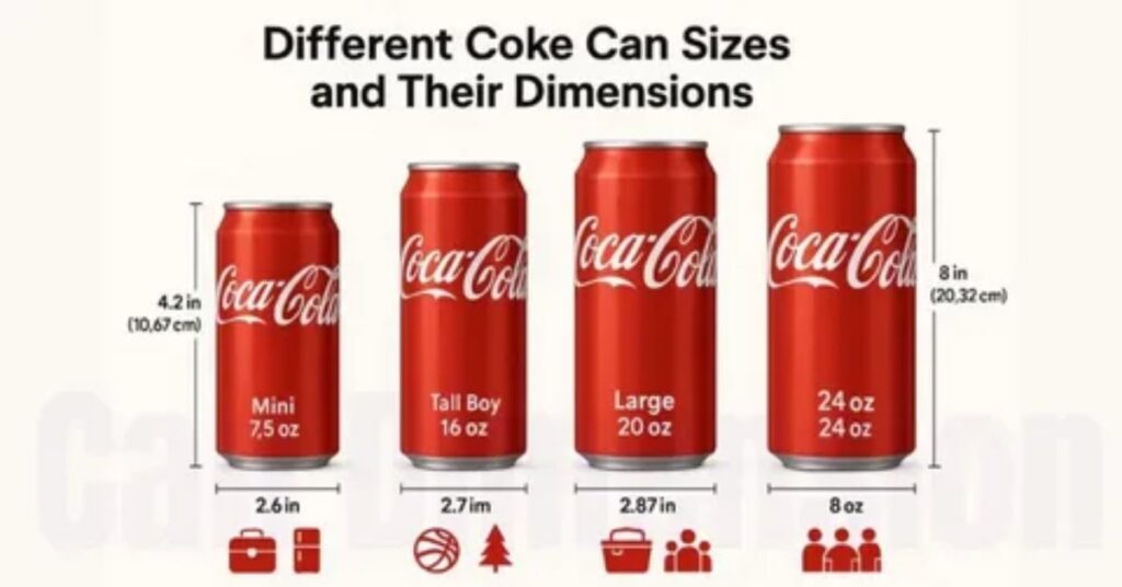 Where Does Soda Can Size Appear in Daily Life?