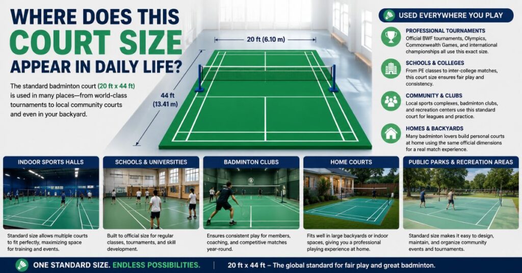 Where Does This Court Size Appear in Daily Life?