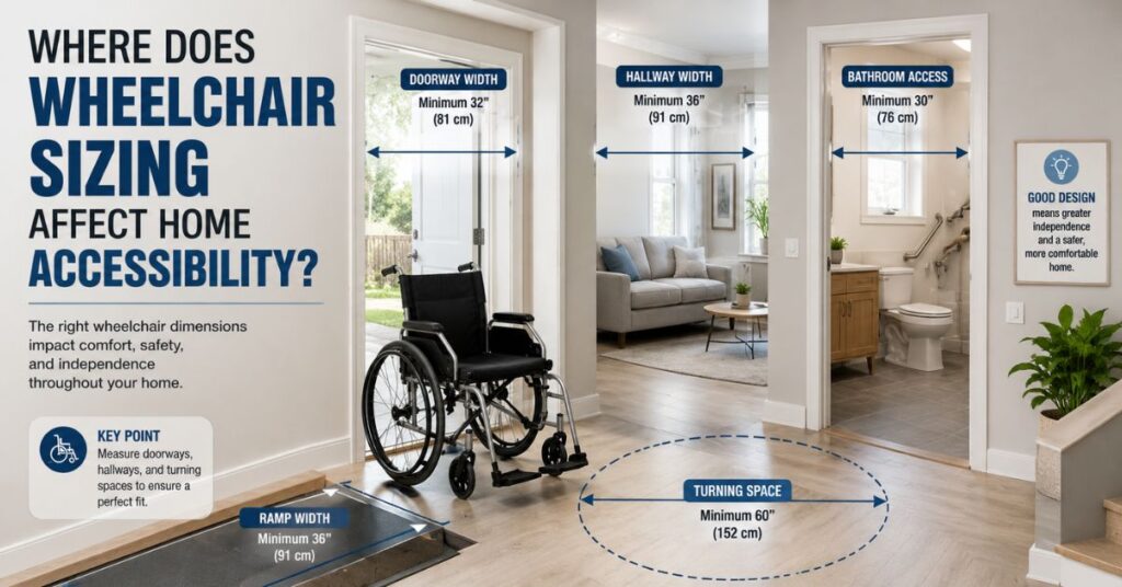 Where Does Wheelchair Sizing Affect Home Accessibility?
