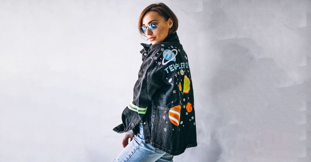 Zip-Up Jacket Logo Placement