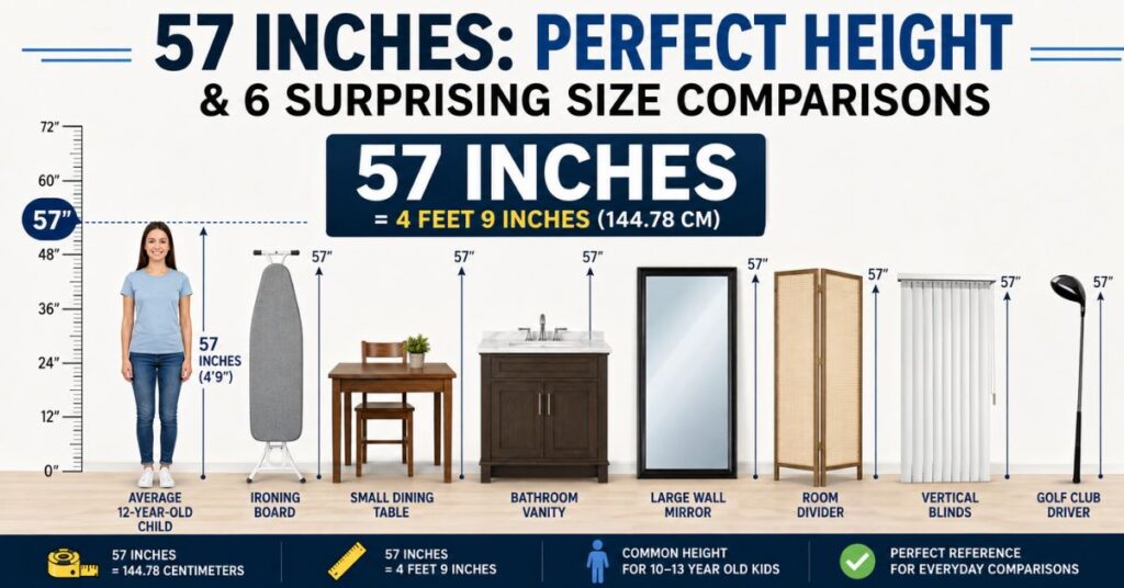 57 Inches