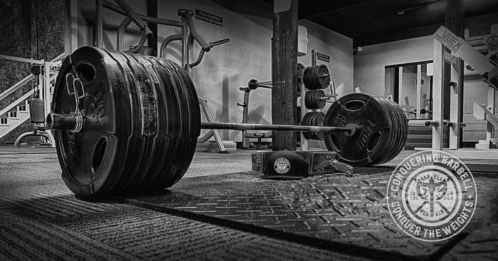 A 100kg Barbell Load