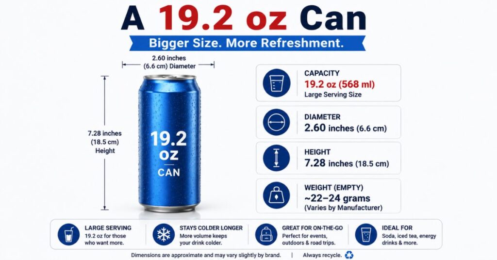 A 19.2 oz Can
