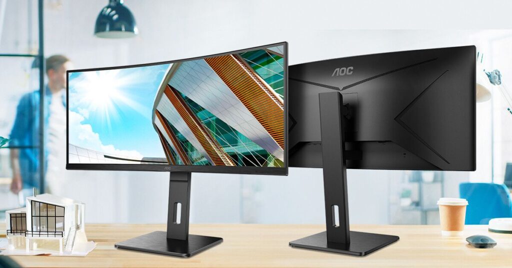 A 34-Inch Ultrawide Curved Monitor