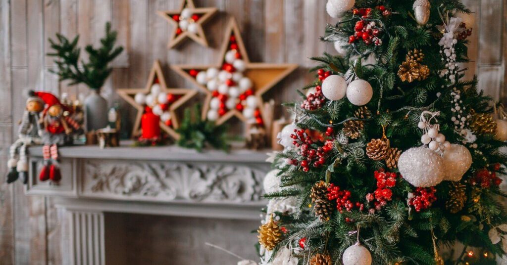 A Compact Artificial Christmas Tree