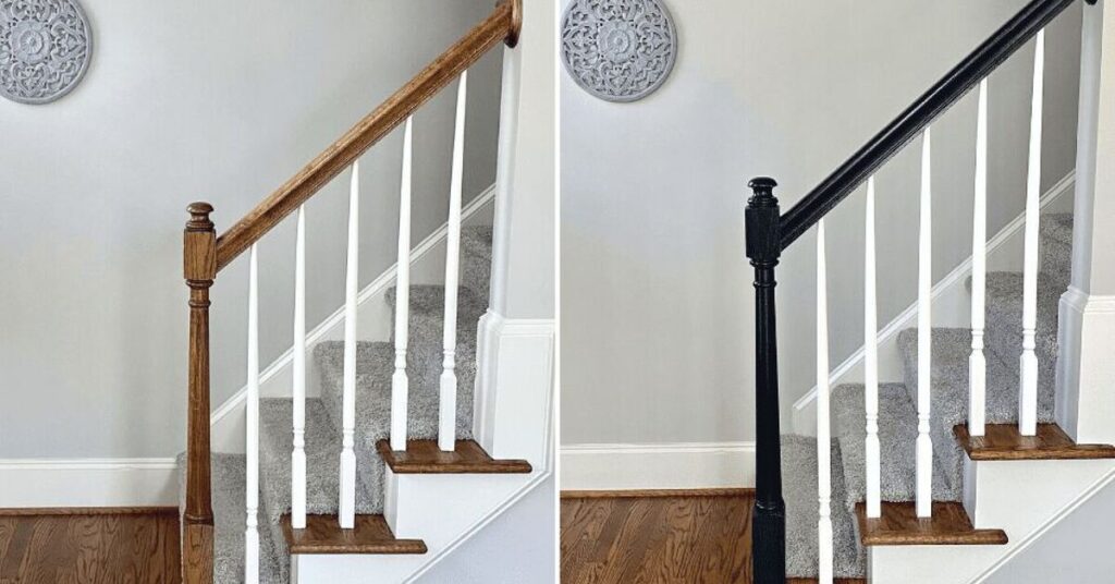 A Stairway Handrail (By Building Code)