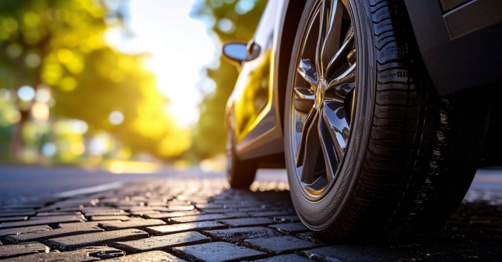 A Standard Car Tire
