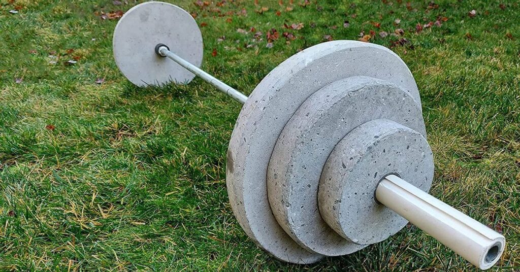 A Weight Plate Stack