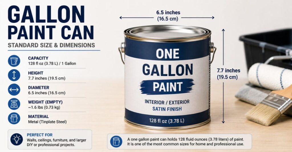Gallon Paint Can