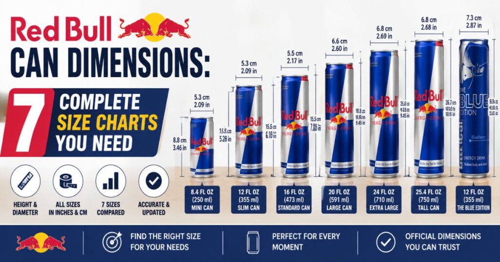 Red Bull Can Dimensions