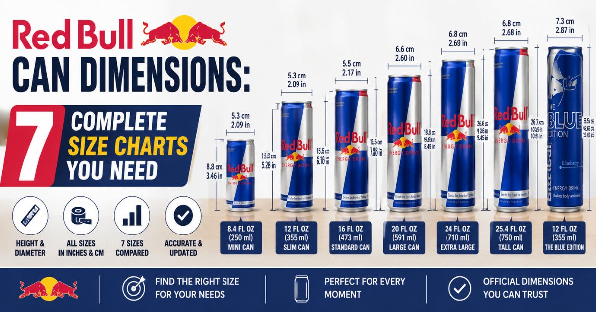 Red Bull Can Dimensions