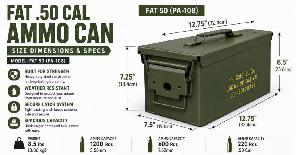 The Fat .50 Cal Ammo Can