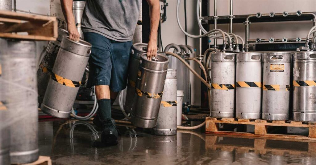 The Full Aluminum Beer Keg