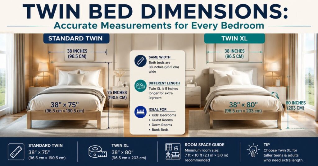 Twin Bed Dimensions