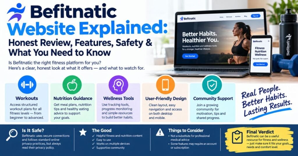 Befitnatic Website Explained: Honest Review, Features, Safety & What You Need to Know