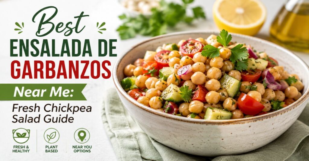 Best Ensalada de Garbanzos Near Me