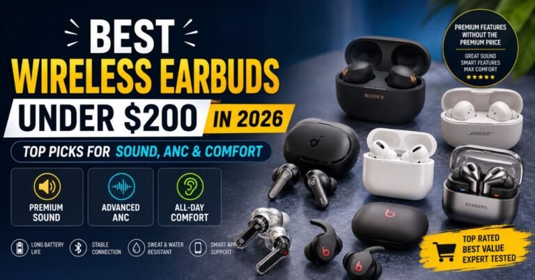 best wireless earbuds under dollar200 2026