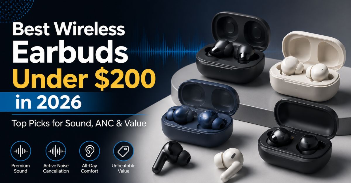 Best Wireless Earbuds Under $200 in 2026