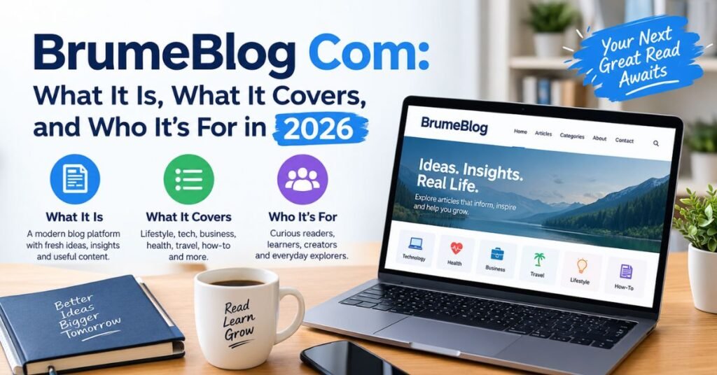 BrumeBlog Com: What It Is, What It Covers, and Who It’s For in 2026