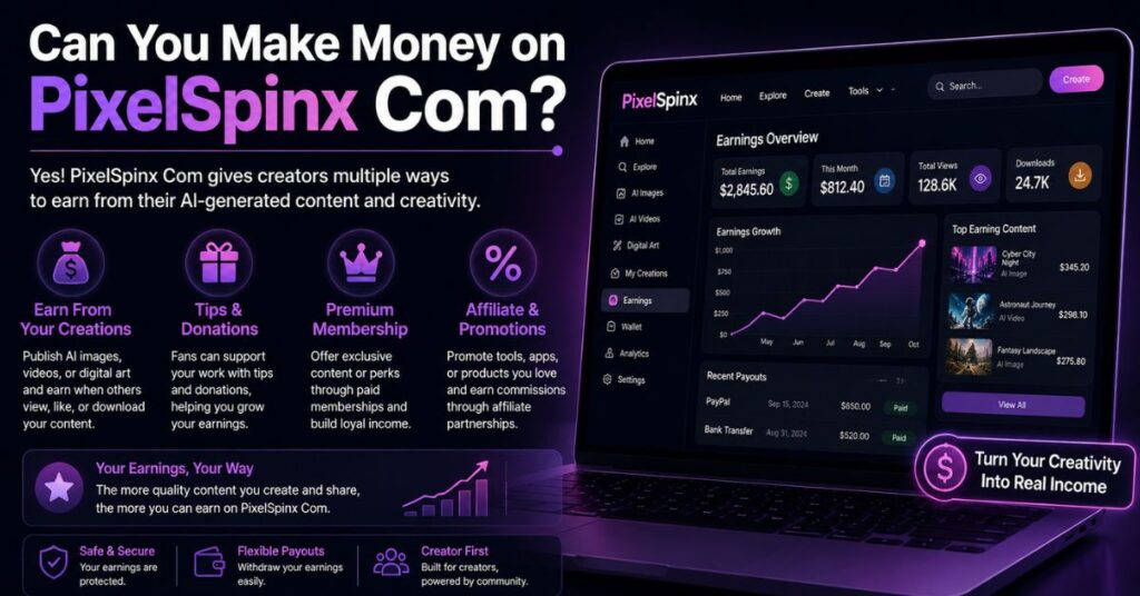 Can You Make Money on PixelSpinx Com?