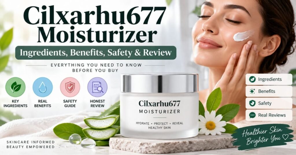 Cilxarhu677 Moisturizer: Ingredients, Benefits, Safety & Review